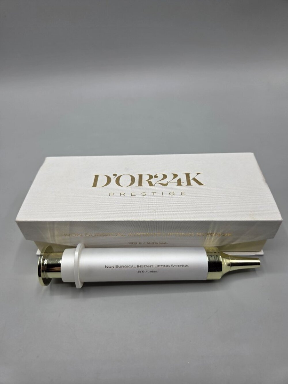 D'Or 24K Non-Surgical Instant Lifting Syringe EMPTY w/ Box
